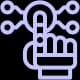 Lead conversion & nurture campaign icon