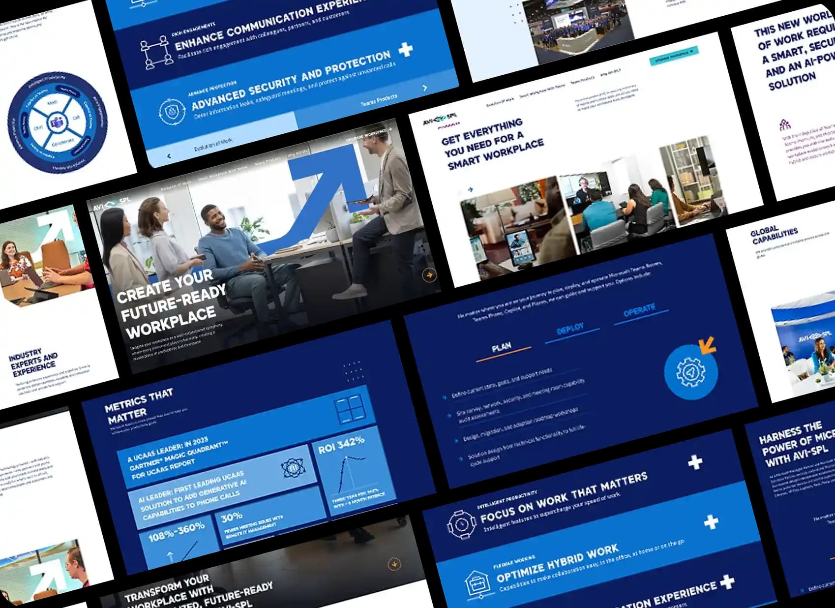 Interactive e-book for a global A/V solution