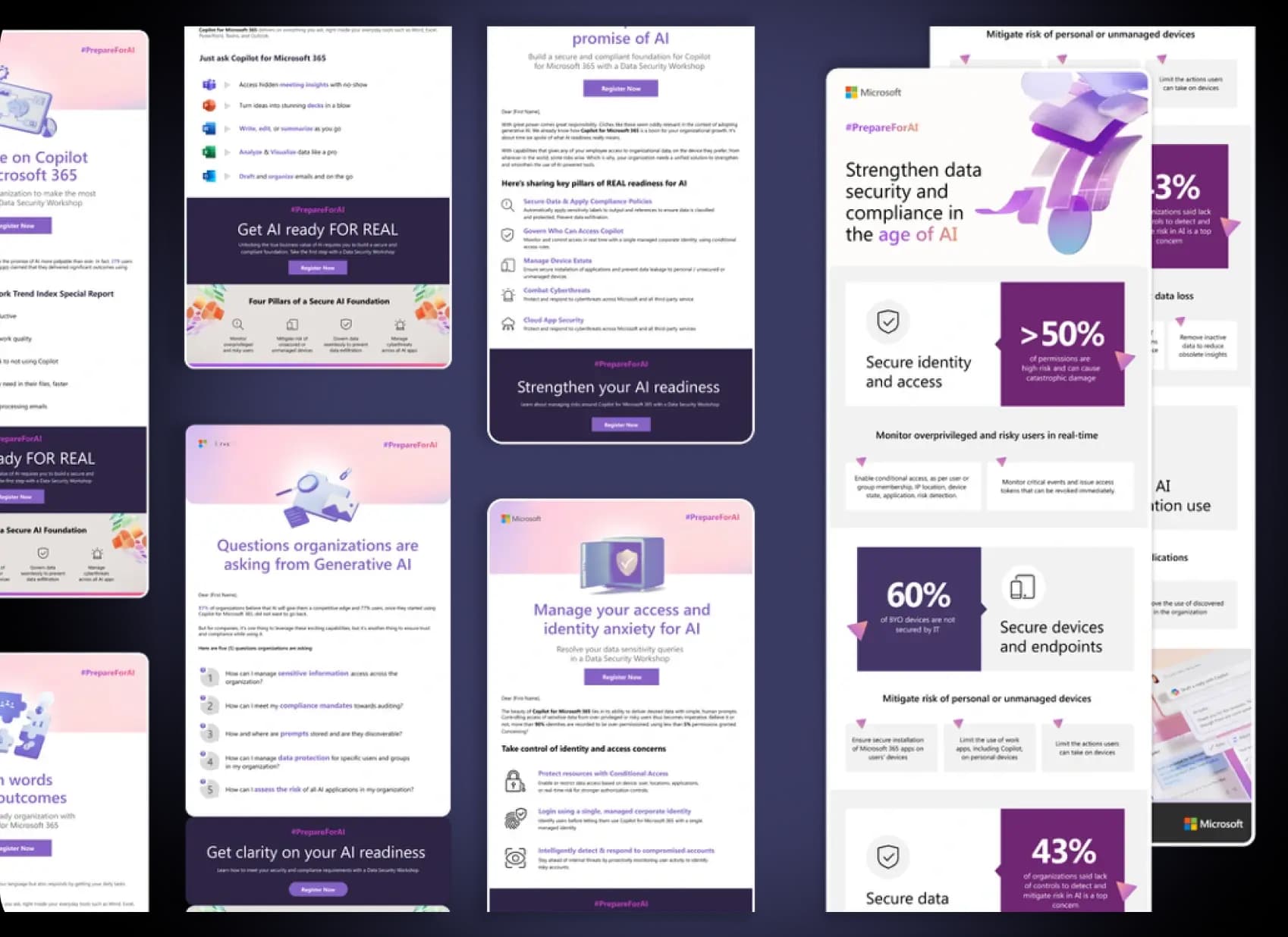 Secure AI messaging and partner campaign kit